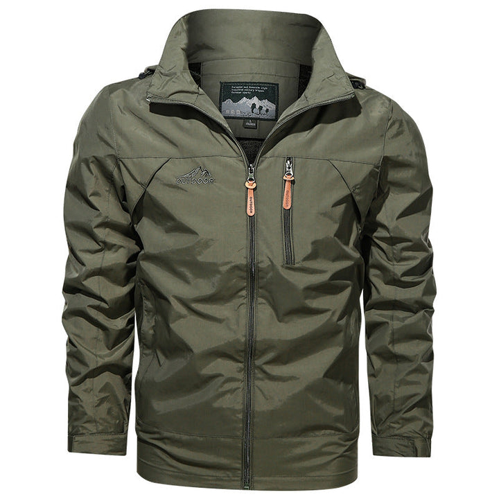 Albert | Full Zip Mens Waterproof Jacket for Hiking