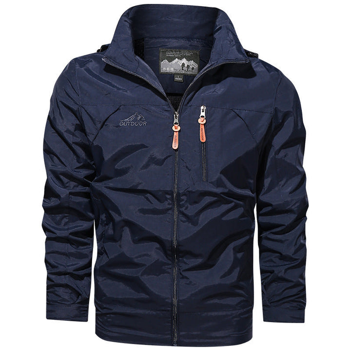 Albert | Full Zip Mens Waterproof Jacket for Hiking