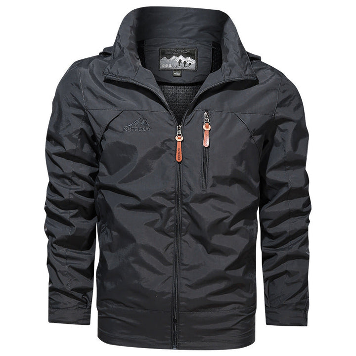 Albert | Full Zip Mens Waterproof Jacket for Hiking