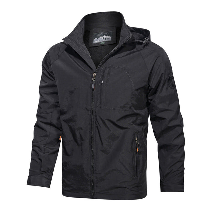 Albert | Full Zip Mens Waterproof Jacket for Hiking