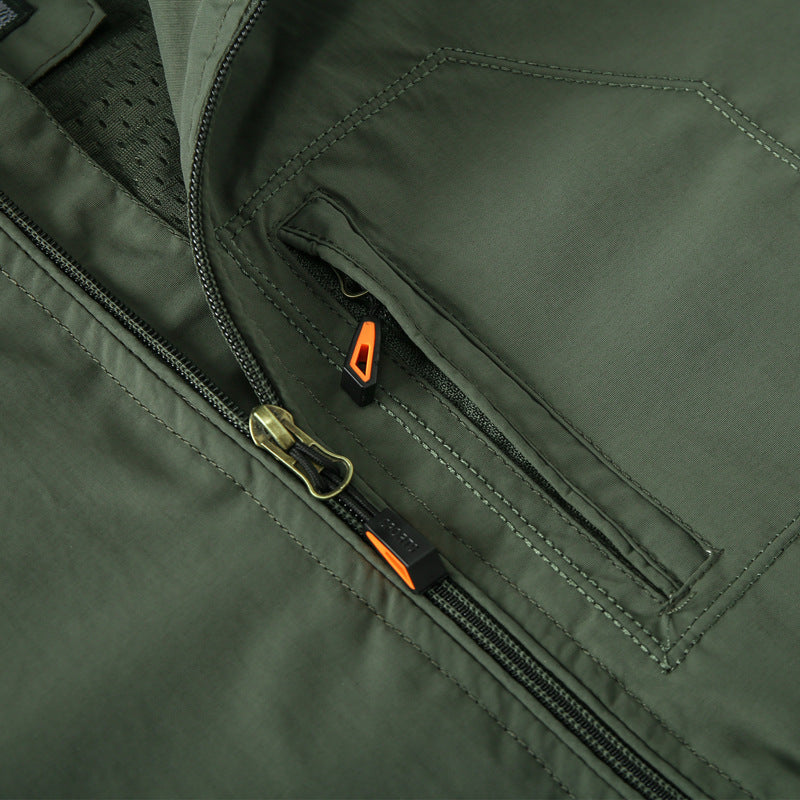 Albert | Full Zip Mens Waterproof Jacket for Hiking