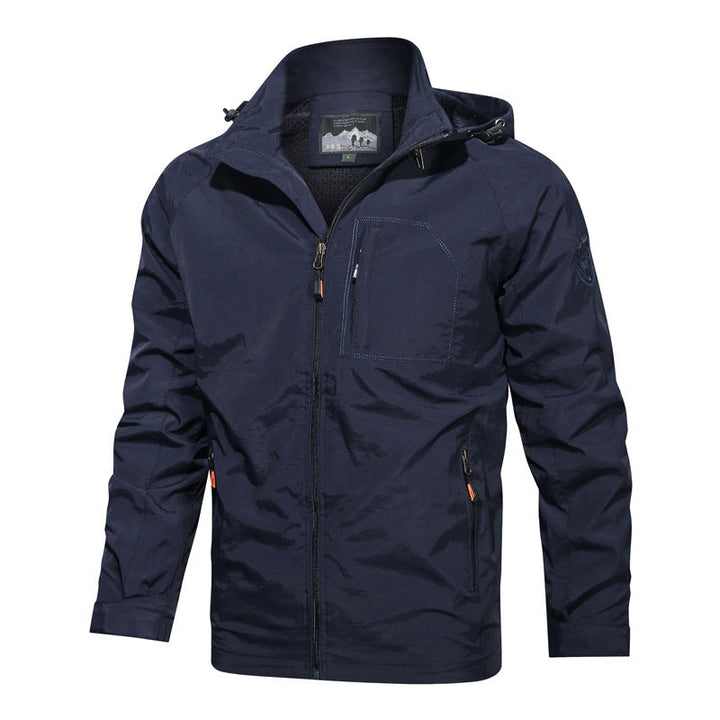 Albert | Full Zip Mens Waterproof Jacket for Hiking