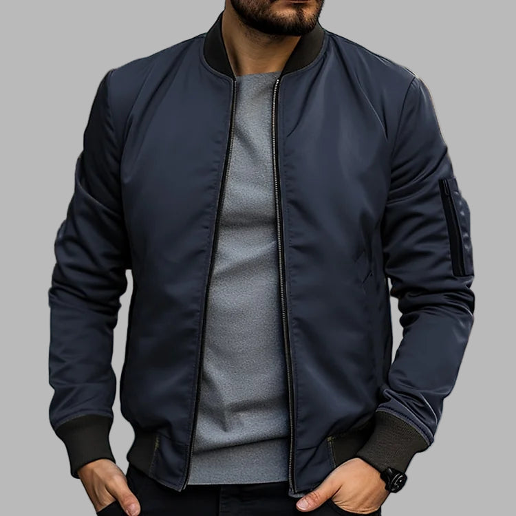 Alfie | Cosy Classic Zip-Up Bomber Jacket