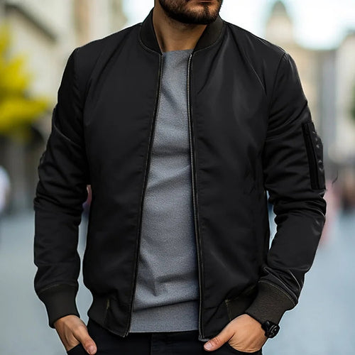 Alfie | Cosy Classic Zip-Up Bomber Jacket