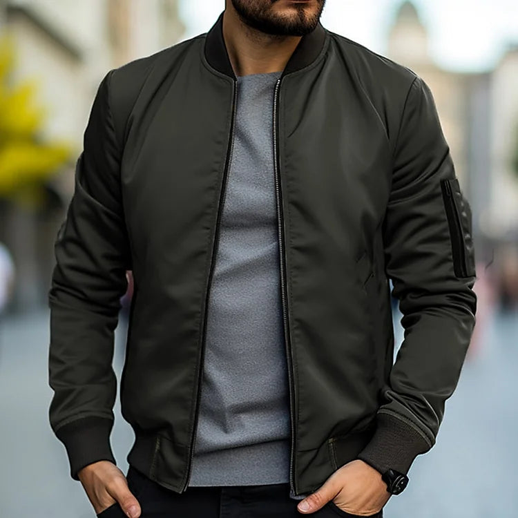 Alfie | Cosy Classic Zip-Up Bomber Jacket
