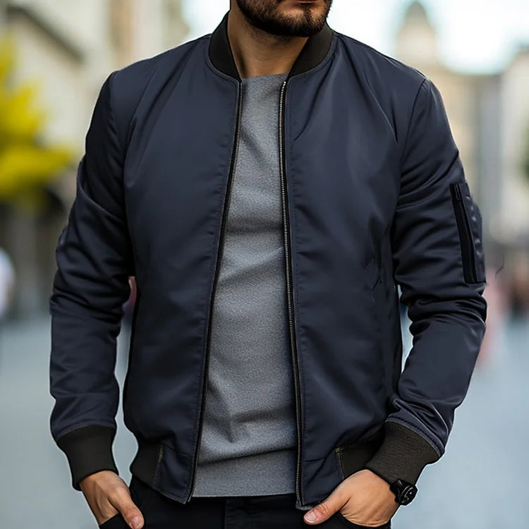 Alfie | Cosy Classic Zip-Up Bomber Jacket