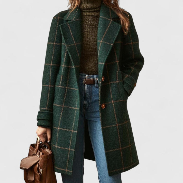 Arabella | Polished Checked Tailored Women's Coats