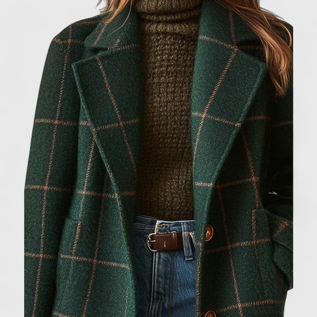 Arabella | Polished Checked Tailored Women's Coats