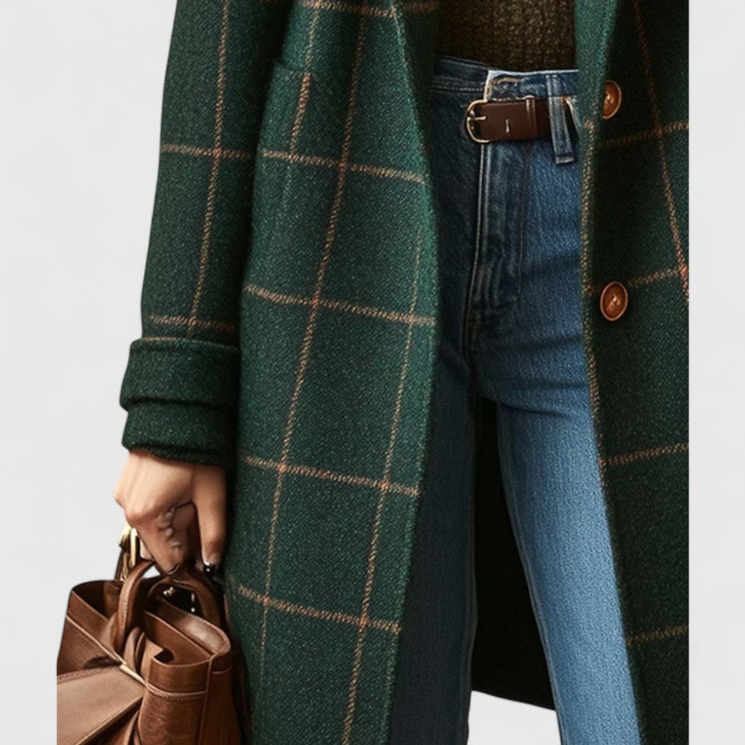 Arabella | Polished Checked Tailored Women's Coats