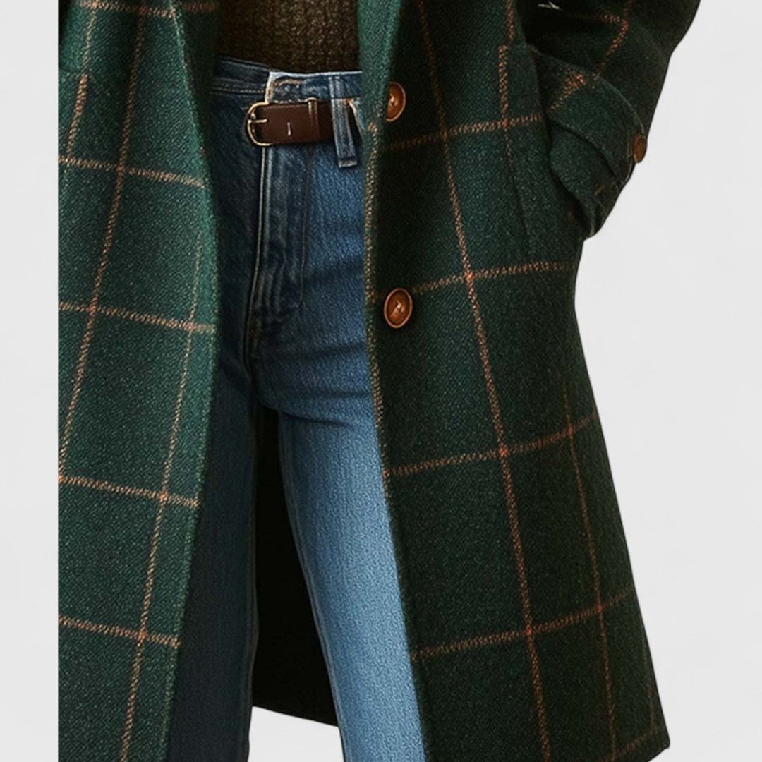 Arabella | Polished Checked Tailored Women's Coats