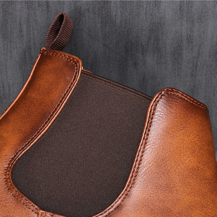 Arlo | Elegant Chelsea Slip-On Mens Ankle Boots
