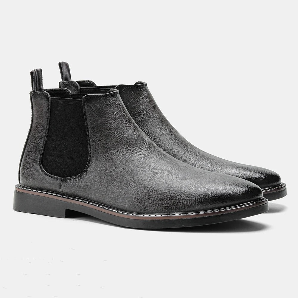 Arlo | Elegant Chelsea Slip-On Mens Ankle Boots