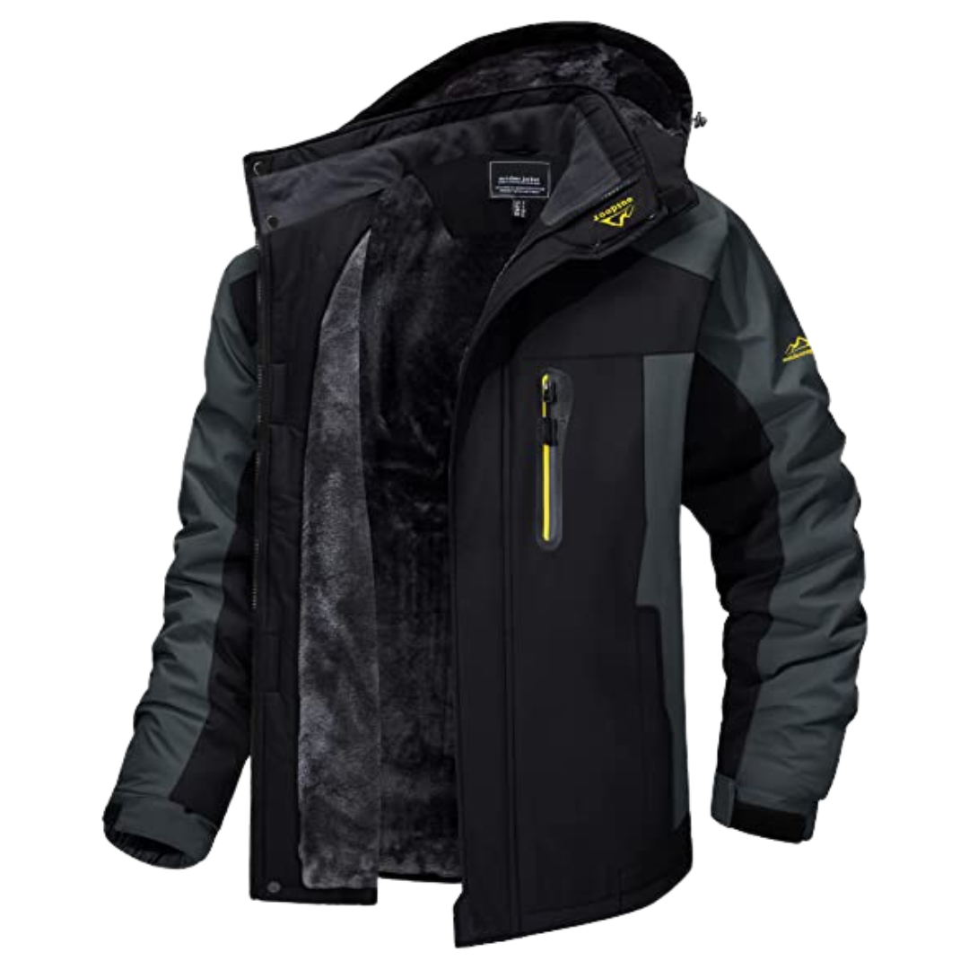Arlo | Hooded Zip Up Mens Winter Coat