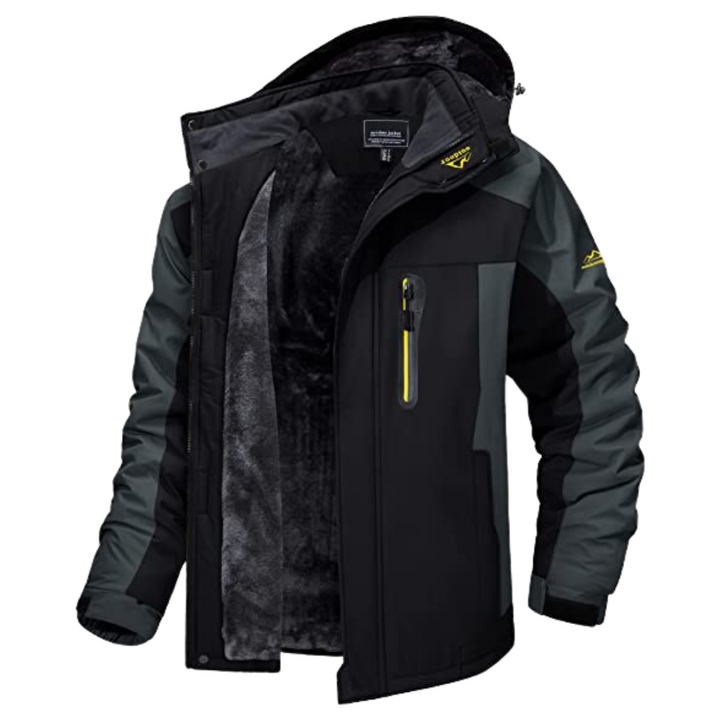 Arlo | Hooded Zip Up Mens Winter Coat