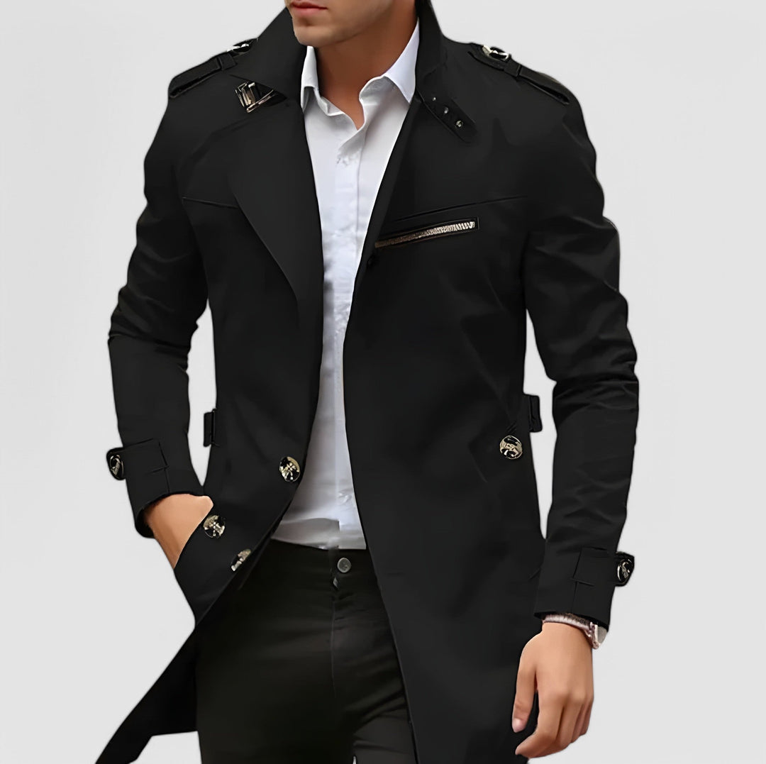 Arthur | Classic Military Style Mens Winter Coat