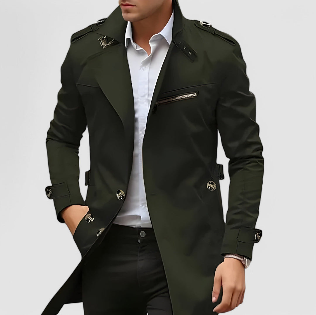 Arthur | Classic Military Style Mens Winter Coat