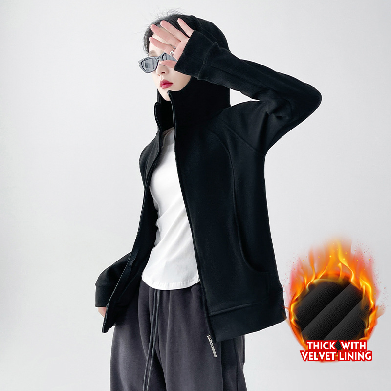 Aurora | Classic Panelled Long Sleeve Zip Up Hoodie