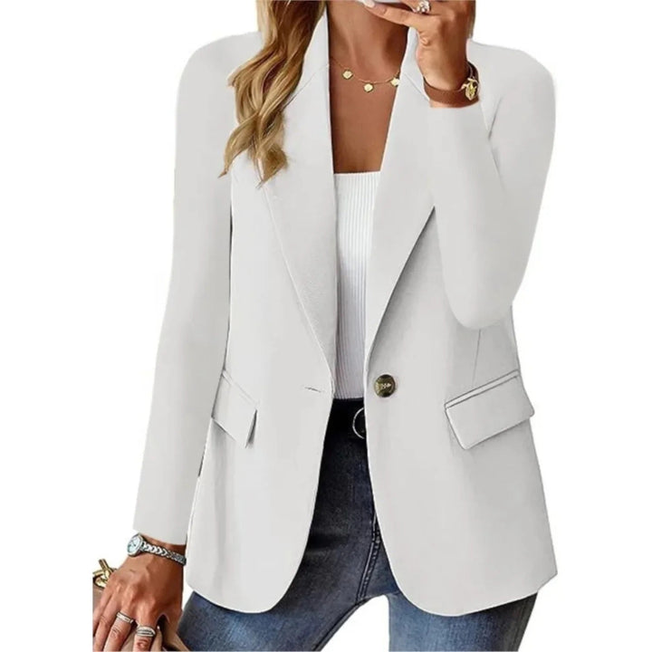 Aurora | Stylish Long Sleeve Single Button Blazer