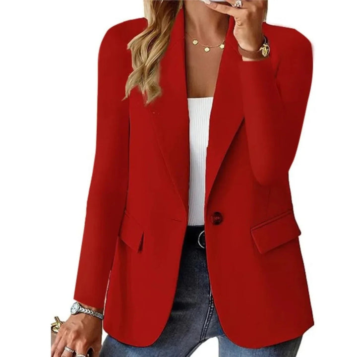 Aurora | Stylish Long Sleeve Single Button Blazer
