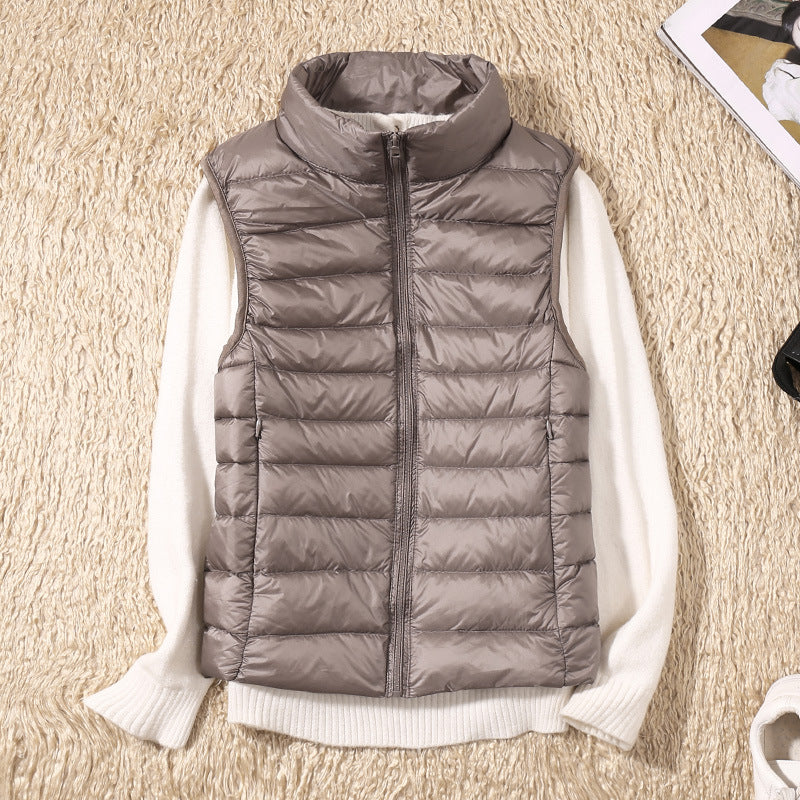 Aurora | Timeless Quilted Zip Up Puffer Gilet