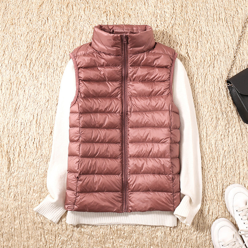Aurora | Timeless Quilted Zip Up Puffer Gilet