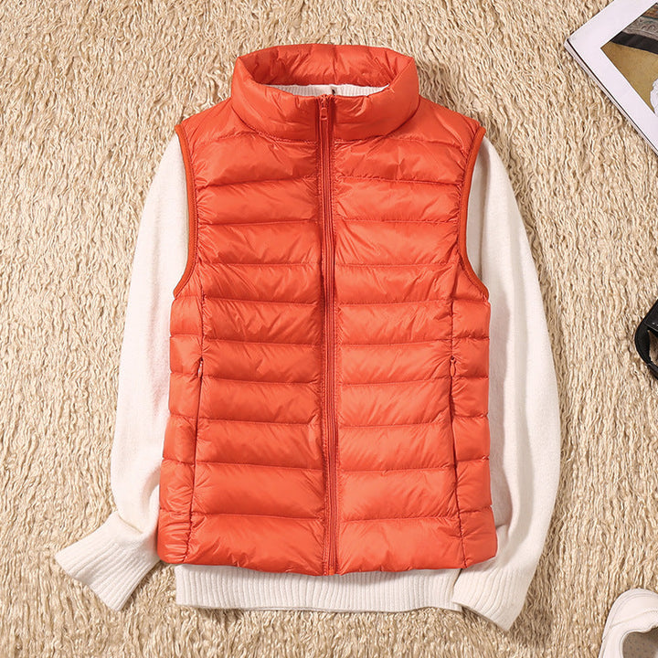 Aurora | Timeless Quilted Zip Up Puffer Gilet