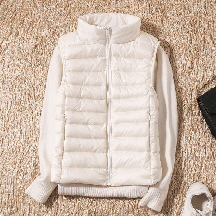 Aurora | Timeless Quilted Zip Up Puffer Gilet