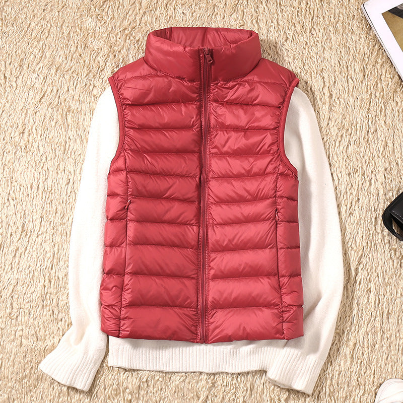 Aurora | Timeless Quilted Zip Up Puffer Gilet