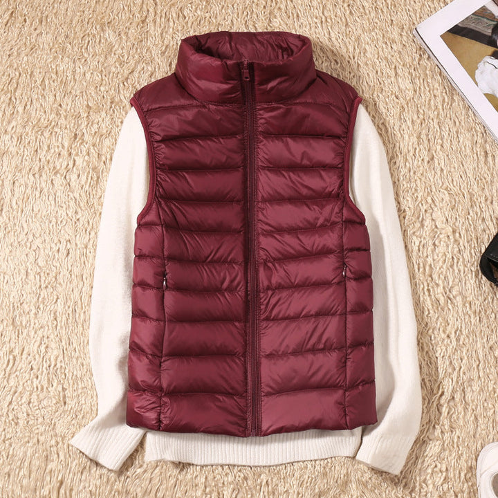 Aurora | Timeless Quilted Zip Up Puffer Gilet