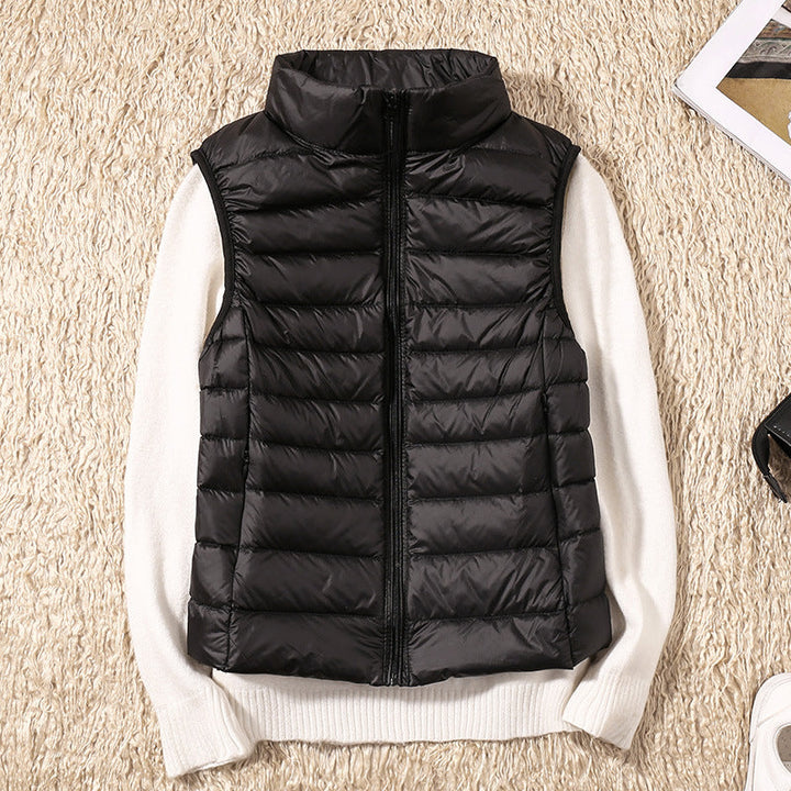 Aurora | Timeless Quilted Zip Up Puffer Gilet