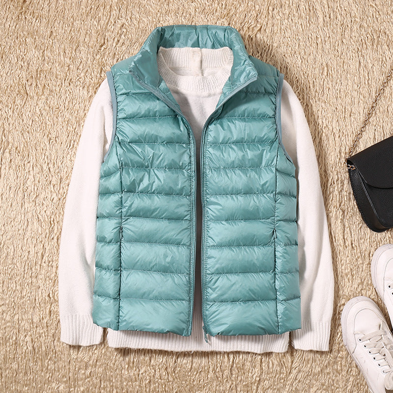 Aurora | Timeless Quilted Zip Up Puffer Gilet