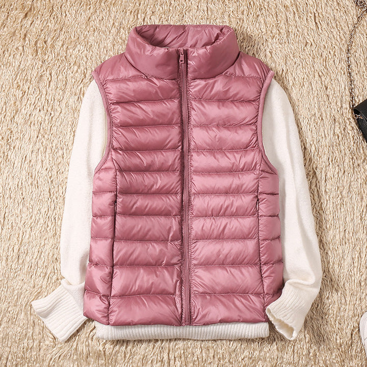 Aurora | Timeless Quilted Zip Up Puffer Gilet