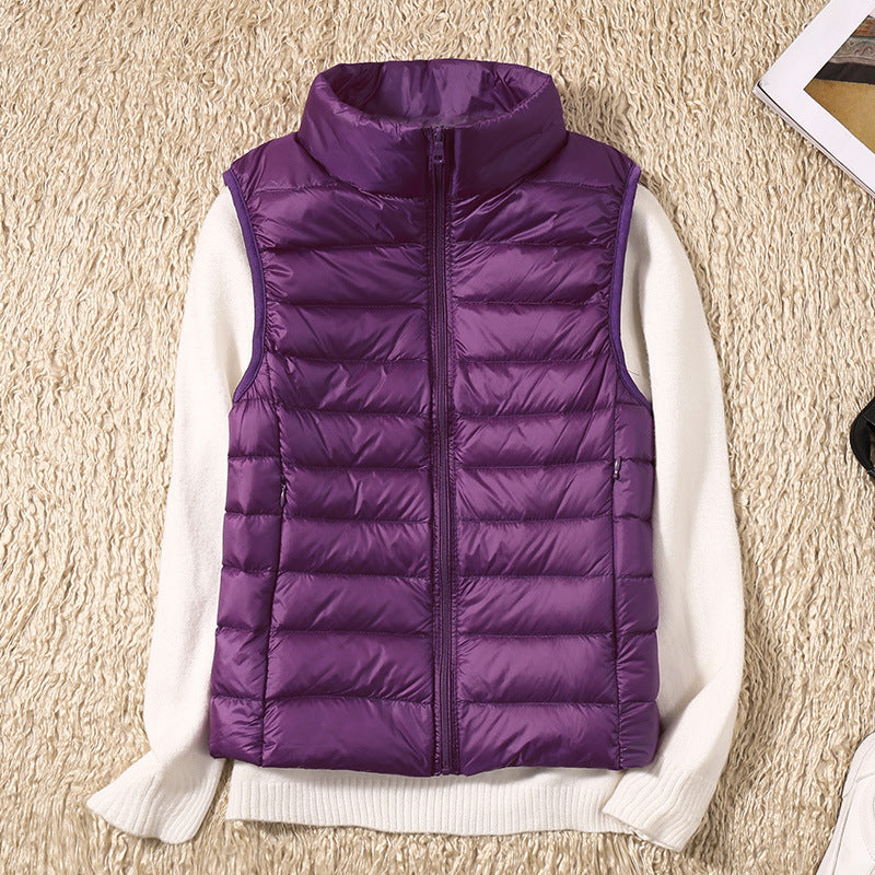 Aurora | Timeless Quilted Zip Up Puffer Gilet