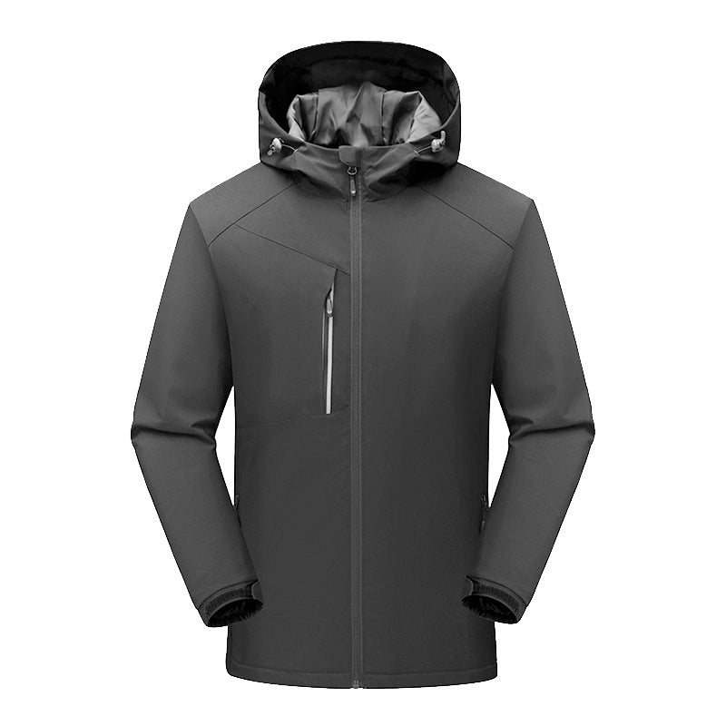 Austin | Hooded Waterproof Jacket with Zip Pockets