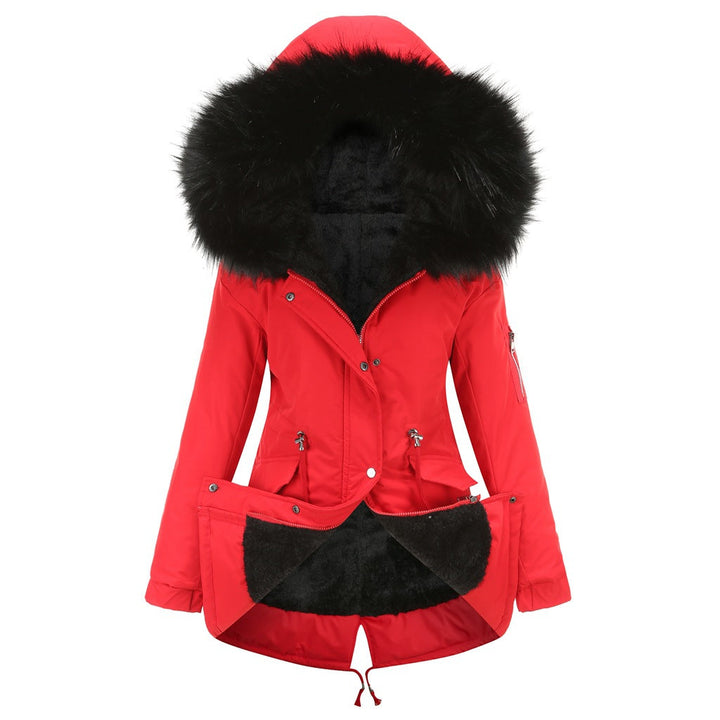 Ayla | Chic Hooded Mid-Length Parka Winter Coat
