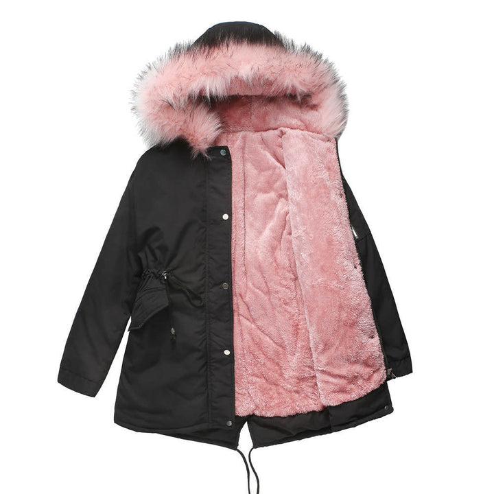 Ayla | Chic Hooded Mid-Length Parka Winter Coat