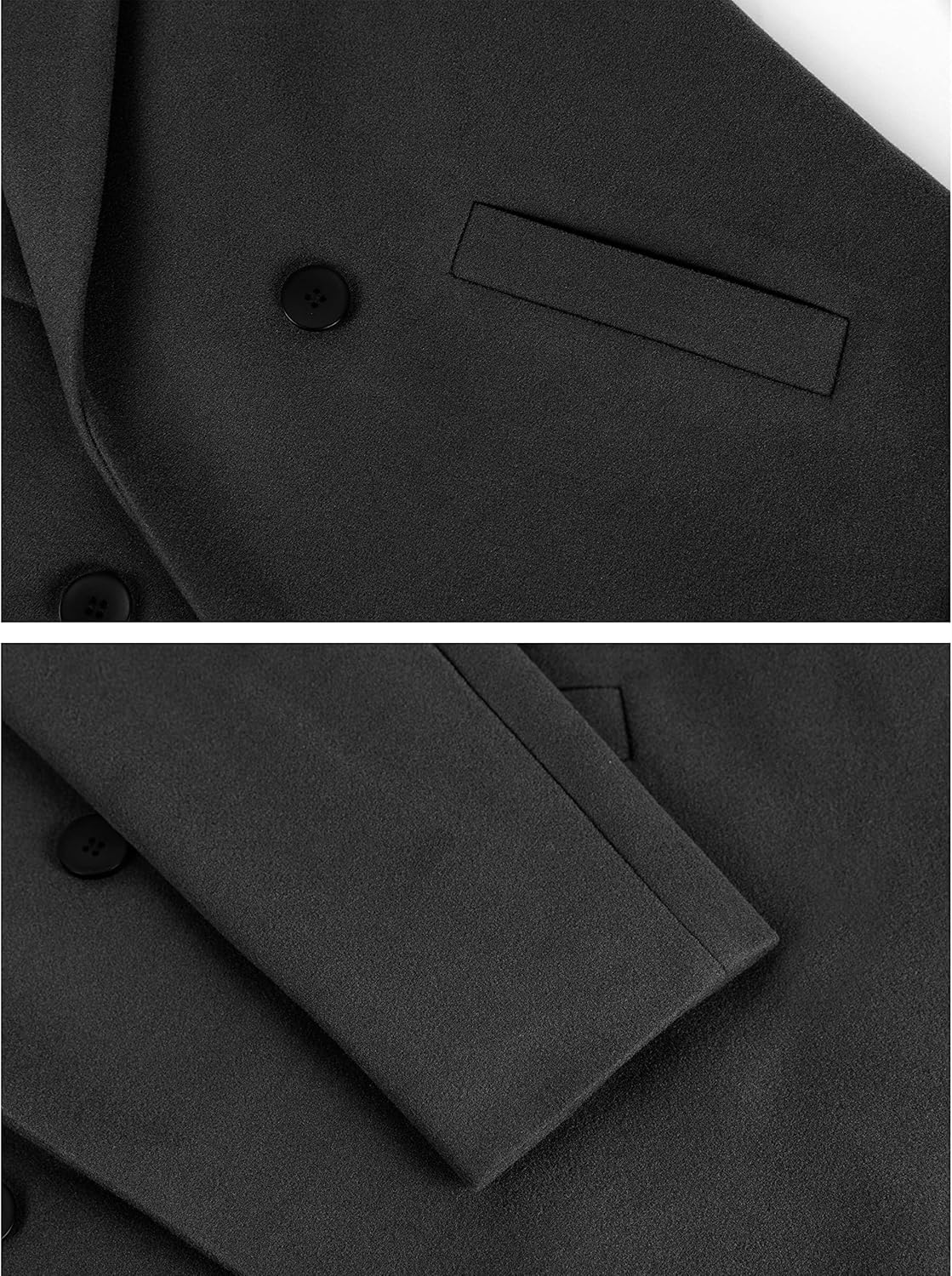Bella | Classic Double-Breasted Longline Long Jacket
