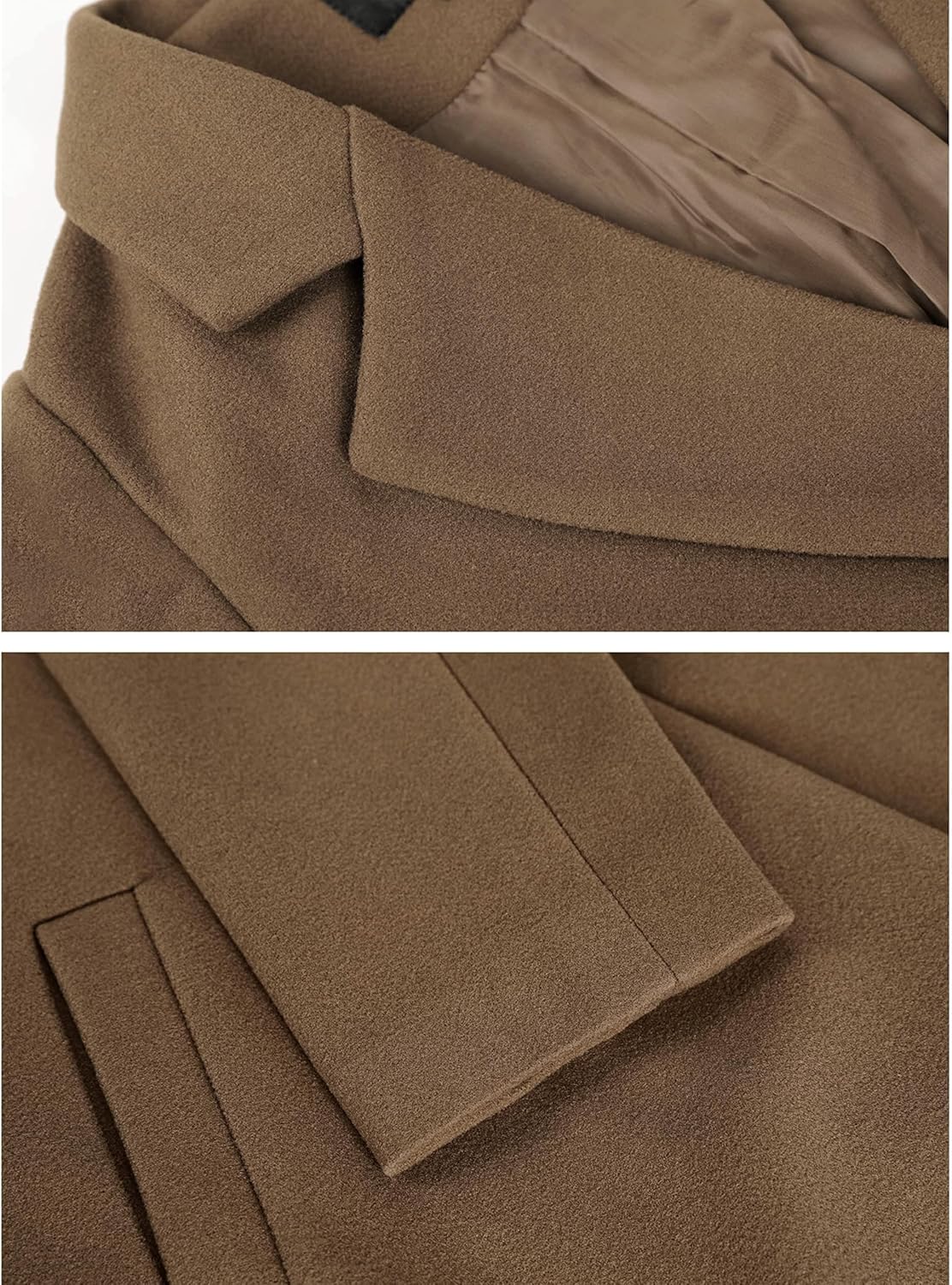 Bella | Classic Double-Breasted Longline Long Jacket