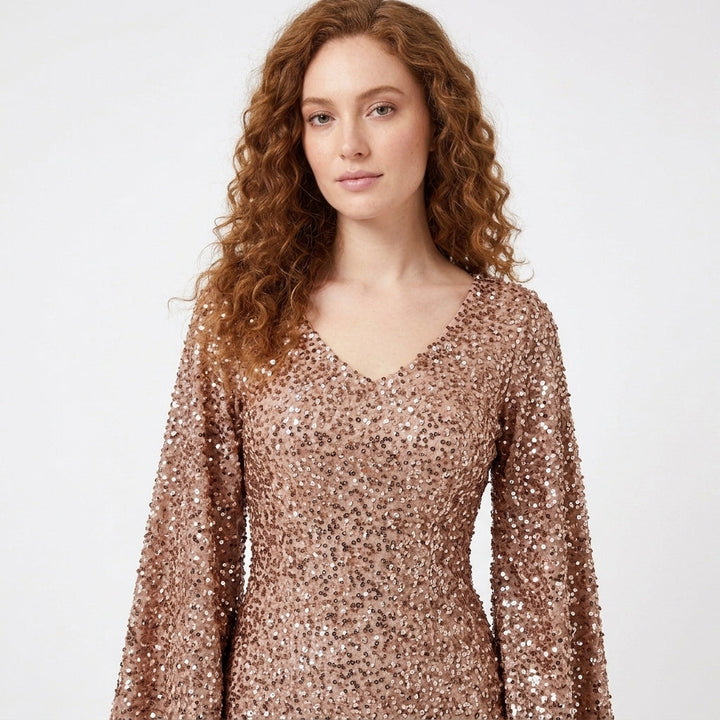 Bonnie | Timeless Sequin Mermaid Maxi Christmas Dress