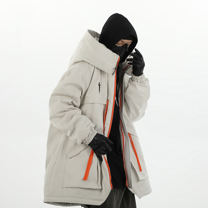 Daniel | Stylish Hooded Multi-Pocket Mens Quilted Jacket