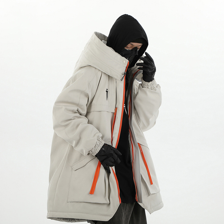 Daniel | Stylish Hooded Multi-Pocket Mens Quilted Jacket