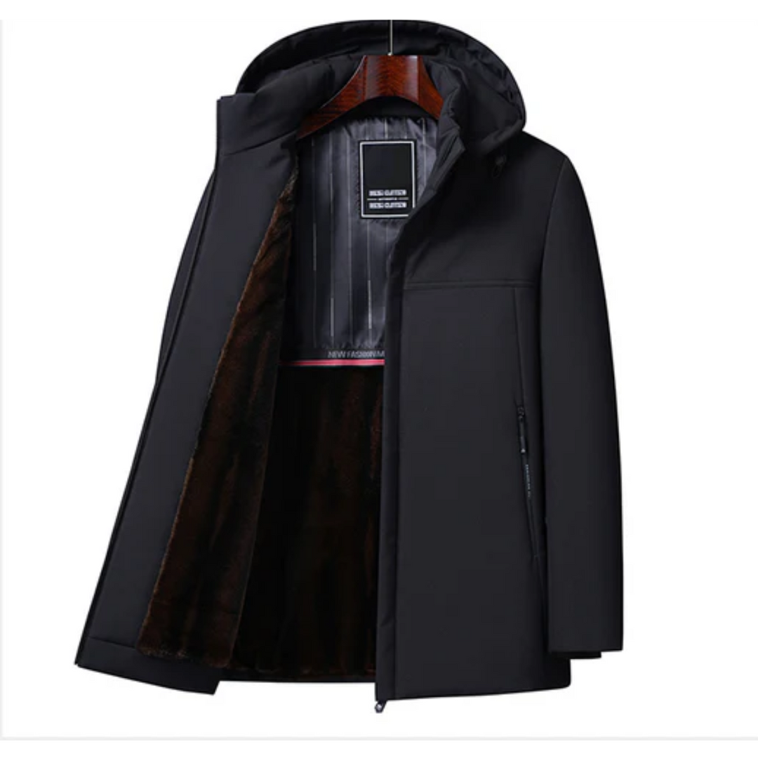 Daniel | Stylish Hooded Zip Up Mens Winter Coat
