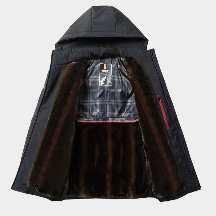 Daniel | Stylish Hooded Zip Up Mens Winter Coat
