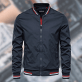David | Relaxed Ribbed Collar Bomber Jacket