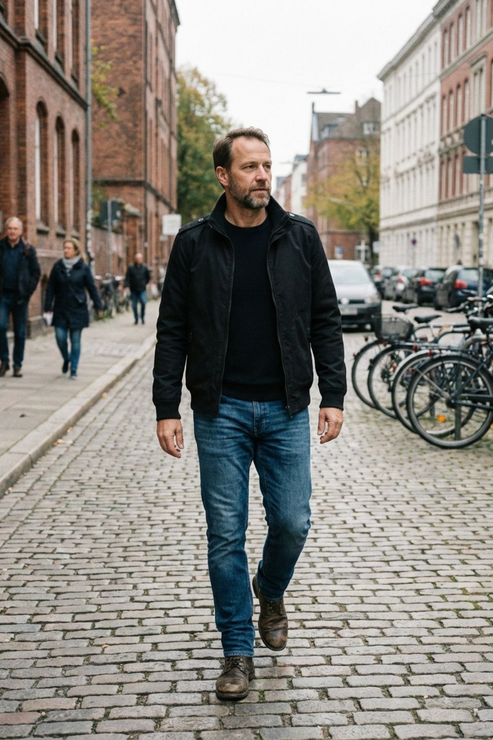 Dylan | Effortless Stand Collar Zip-Up Bomber Jacket