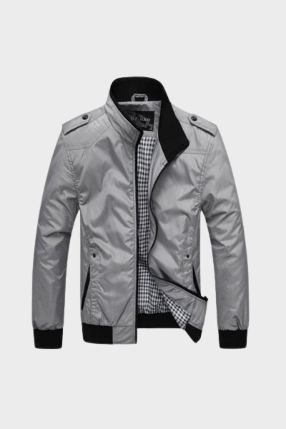 Dylan | Effortless Stand Collar Zip-Up Bomber Jacket