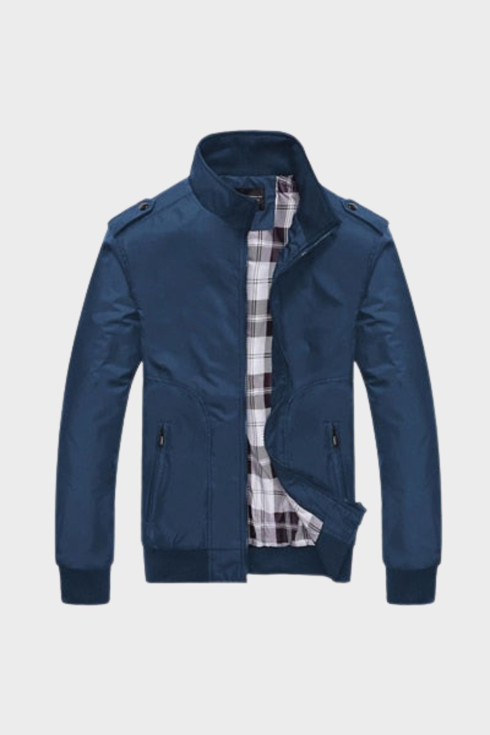 Dylan | Effortless Stand Collar Zip-Up Bomber Jacket