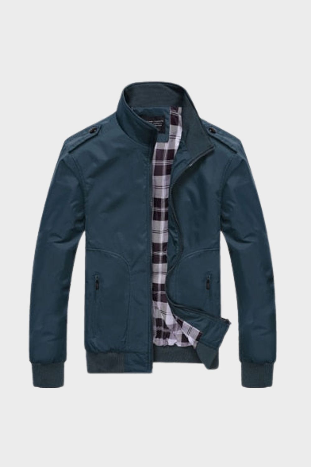 Dylan | Effortless Stand Collar Zip-Up Bomber Jacket
