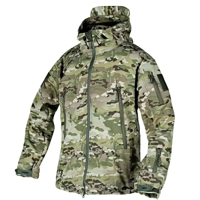 Dylan | Hooded Tactical Hiking Fleece Jacket