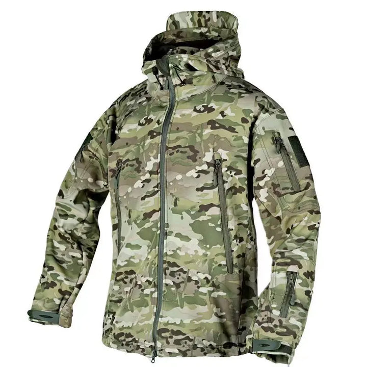 Dylan | Hooded Tactical Hiking Fleece Jacket